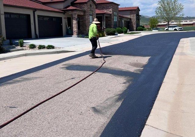 Blacktop Sealcoating In Denver Colorado