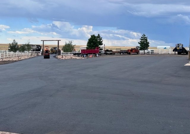 Large Parking Lot Paving In Denver