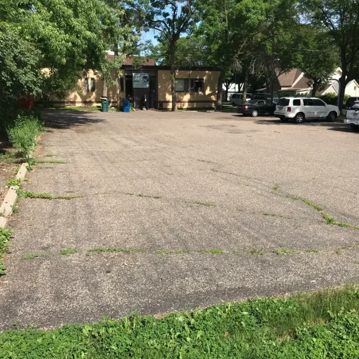 Repairing An Asphalt Parking Lot In Denver