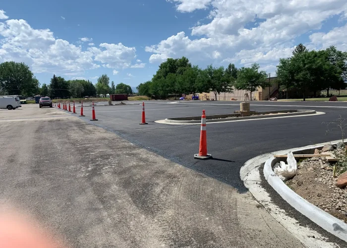 Asphalt Paving Lot In Denver